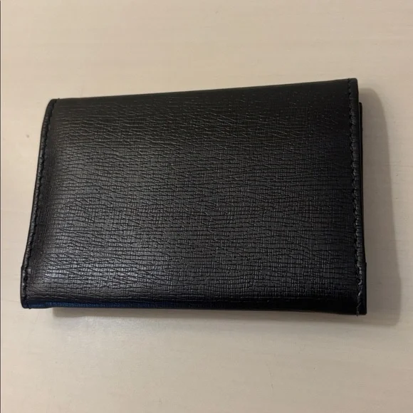 GUCCI BLACK LEATHER CARDHOLDER